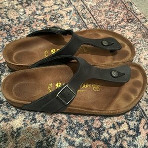 Birkenstock gizeh leather sandal